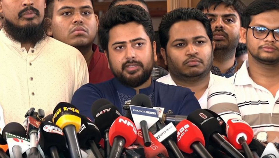 জুলাই গণ-অভ্যুত্থানের ইতিহাসকে দলীয়করণ না করার আহ্বান নাহিদ ইসলামের