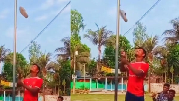 সুন্দরগঞ্জে জাতীয় পতাকার স্ট্যান্ডে জুতা ওড়ানোর ঘটনায় এক যুবক আটক