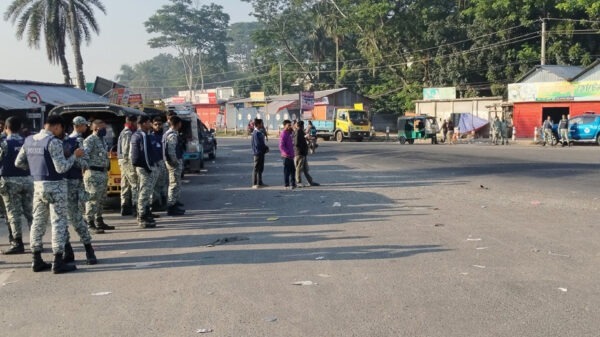 ভাঙ্গায় কঠোর নিরাপত্তা, মহাসড়কে যান চলাচল স্বাভাবিক