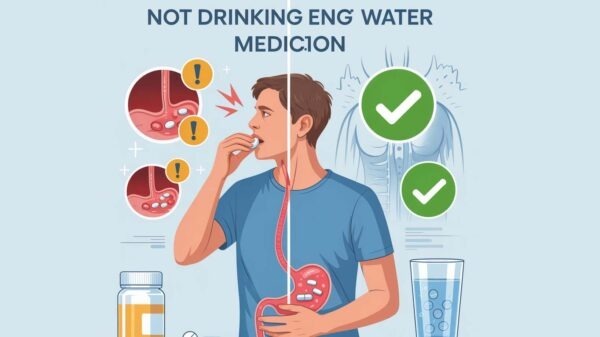ঔষধ খাওয়ার পরে পর্যাপ্ত পানি না খেলে মারাত্মক স্বাস্থ্যঝুঁকি