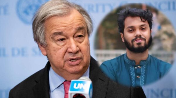 ওসমান হাদি হত্যাকাণ্ডের নিন্দা জানালেন জাতিসংঘ মহাসচিব